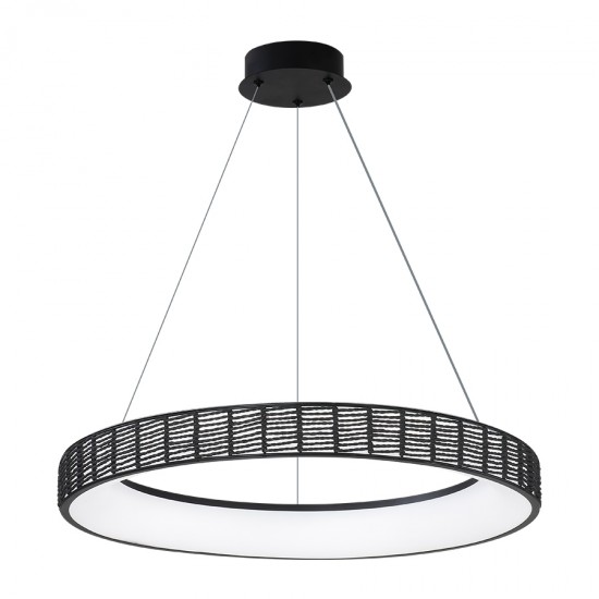 ΠΟΛΥΦΩΤΟ-ΚΡΕΜΑΣΤΟ ΦΩΤΙΣΤΙΚΟ LED-ΚΩΔ. FORTE-63P-BK