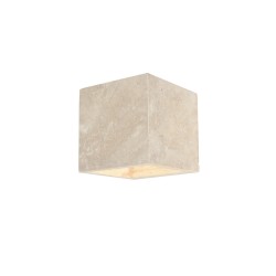 SERAVA - Επιτοίχιο Φωτιστικό - Απλίκα από Φυσική Τραβερτίνη