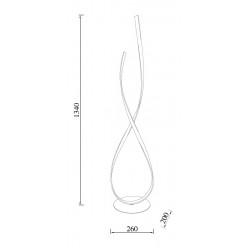 ΕΠΙΔΑΠΕΔΙΟ ΦΩΤΙΣΤΙΚΟ LED-ΔΑΠΕΔΟΥ-ΚΩΔ. F8752/1M GD