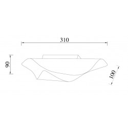 ΕΠΙΤΟΙΧΙΟ ΦΩΤΙΣΤΙΚΟ LED-ΚΩΔ. W8672/1-GD