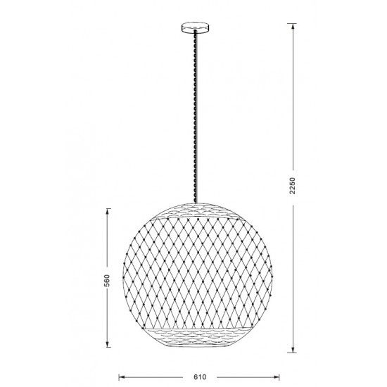 ΜΟΝΟΦΩΤΟ-ΚΡΕΜΑΣΤΟ ΦΩΤΙΣΤΙΚΟ-ΚΩΔ. PALLA-B