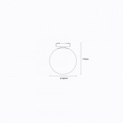 ΦΩΤΙΣΤΙΚΟ-ΜΠΑΛΑ-ΓΥΑΛΙ-ΜΑΓΝΗΤΙΚΗΣ ΡΑΓΑΣ-48V-ARION-9G-SM