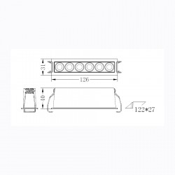ΣΠΟΤ ΦΩΤΙΣΤΙΚΟ-ΧΩΝΕΥΤΟ-ΓΡΑΜΜΙΚΟ-ΚΩΔ. MOLTO-122