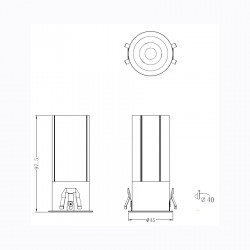 ΣΠΟΤ ΦΩΤΙΣΤΙΚΟ ΧΩΝΕΥΤΟ-ΚΩΔ. OGIO-40 ΣΠΟΤ ΦΩΤΙΣΤΙΚΟ ΧΩΝΕΥΤΟ-ΚΩΔ. OGIO-40