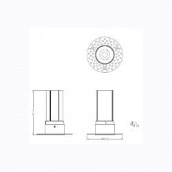 ΣΠΟΤ ΦΩΤΙΣΤΙΚΟ ΧΩΝΕΥΤΟ-ΚΩΔ. OGIO-40-T ΣΠΟΤ ΦΩΤΙΣΤΙΚΟ ΧΩΝΕΥΤΟ-ΚΩΔ. OGIO-40-T
