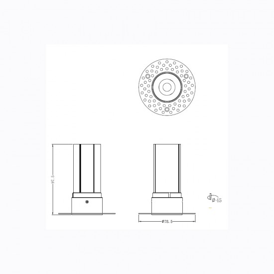 ΣΠΟΤ ΦΩΤΙΣΤΙΚΟ ΧΩΝΕΥΤΟ-ΚΩΔ. OGIO-40-T