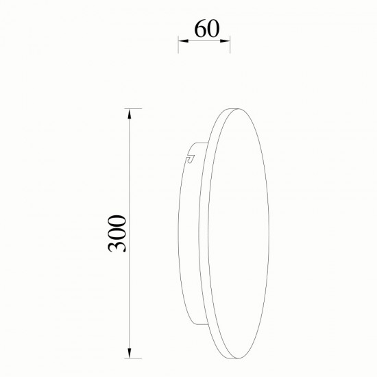 BIANCA - Επιτοίχιο Φωτιστικό - Απλίκα σε Λευκό Χρώμα