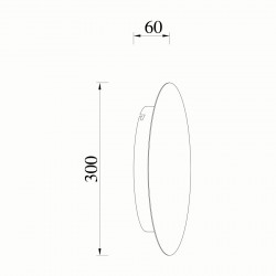LORRA - Επιτοίχιο Φωτιστικό - Απλίκα Φύλλο Χρυσού