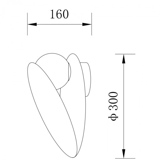 DAISY - Επιτοίχιο Φωτιστικό - Απλίκα σε Πράσινο Χρώμα