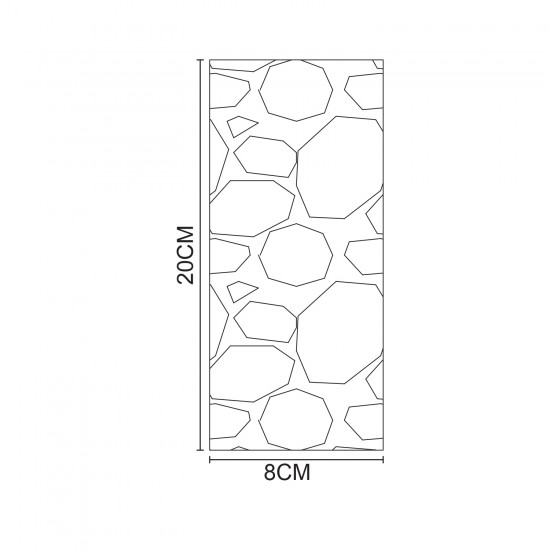 MONTARA - Επιτοίχιο Φωτιστικό - Απλίκα από Φυσική Τραβερτίνη