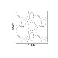 SERAVA - Επιτοίχιο Φωτιστικό - Απλίκα από Φυσική Τραβερτίνη