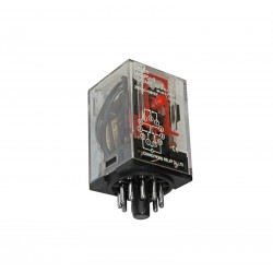 ΔΙΑΚΟΠΤΗΣ ΡΕΛΕ ΛΥΧΝΙΑΣ (LED&TEST) 11 ΠΟΔIA 6V DC