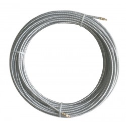 ΑΤΣΑΛΙΝΑ ΜΕΤΑΛΛΙΚΗ ΣΠΙΡΑΛ Φ5.5mm 30μ