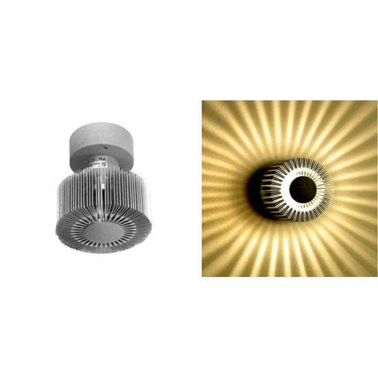 ΦΩΤΙΣΤ.ΕΠΙΤΟΙΧΟ&ΟΡΟΦΗΣ ΗΛΙΟΣ ΝΤΟΥΙ G9 ΓΚΡΙ ME ΚΙΤΡΙΝΟ ΓΥΑΛΙ