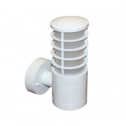 ΑΠΛΙΚΑ ΑΛΟΥΜ ΚΥΛΙΝΔΡΟΣ ΜΕ ΣΚΙΑΣTΡΟ Φ90mm ΝΤΟΥΙ Ε27 ΛΕΥΚΗ