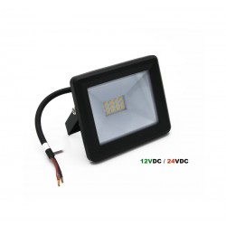 ΠΡΟΒΟΛEAΣ LED-SMD 10W 12/24VDC 4000K IP65 ΜΑΥΡΟ