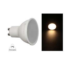 LED ΛΑΜΠΑ GU10 5W 230V 105° ΝΤΙΜΑΡΙΖΟΜΕΝΟ ΘΕΡΜΟ 3000Κ LED ΛΑΜΠΑ GU10 5W 230V 105° ΝΤΙΜΑΡΙΖΟΜΕΝΟ ΘΕΡΜΟ 3000Κ