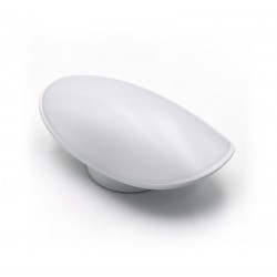 LED ΑΠΛΙΚΑ ΑΛΟΥΜΙΝΙΟΥ ΟΒΑΛ 8W 3000K ΙΡ54 ΛΕΥΚΗ