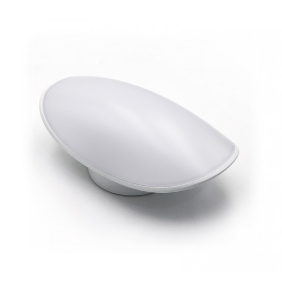 LED ΑΠΛΙΚΑ ΑΛΟΥΜΙΝΙΟΥ ΟΒΑΛ 8W 3000K ΙΡ54 ΛΕΥΚΗ