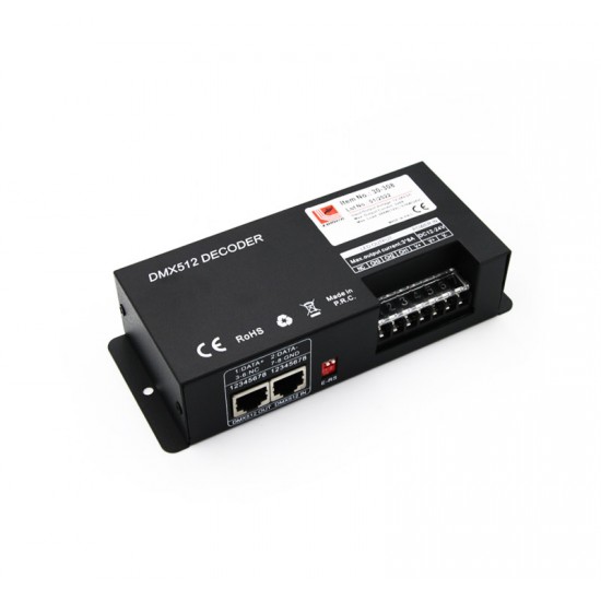 ΜΗΧΑΝΙΣΜΟΣ DMX512 ΓΙΑ LED RGB 12VDC/288W 24VDC/576W 24A