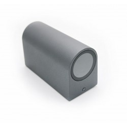 ΣΠΟΤ ΑΛΟΥΜΙΝΙΟΥ ΕΠΙΤΟΙΧΟ ΟΒΑΛ 2XGU10 ΓΚΡΙ