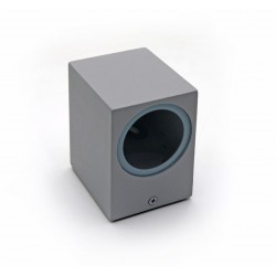 ΣΠΟΤ ΑΛΟΥΜΙΝΙΟΥ ΕΠΙΤΟΙΧΟ ΤΕΤΡΑΓΩΝΟ 1XGU10 ΓΚΡΙ