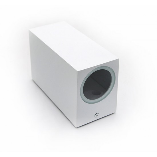 ΣΠΟΤ ΑΛΟΥΜΙΝΙΟΥ ΕΠΙΤΟΙΧΟ ΤΕΤΡΑΓΩΝΟ 2ΧGU10 ΛΕΥΚΟ