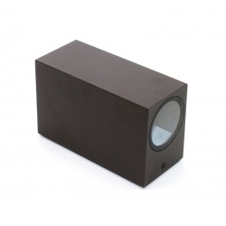 ΣΠΟΤ ΑΛΟΥΜΙΝΙΟΥ ΕΠΙΤΟΙΧΟ ΤΕΤΡΑΓΩΝΟ 2ΧGU10 ΣΚΟΥΡΙΑ