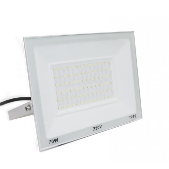 ΠΡΟΒΟΛΕΑΣ LED-SMD 70W 230V 4000K IP65 ΛΕΥΚΟΣ