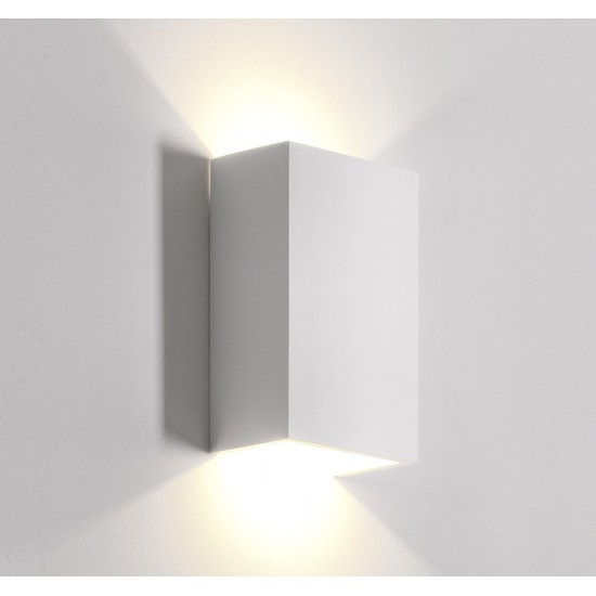 ΣΠΟΤ ΓΥΨΙΝΟ ΟΡΘΟΓΩΝΙΟ UP DOWN G9 max 25W 100*60*160(h)