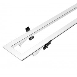 ΠΛΑΙΣΙΟ ΨΕΥΔΟΡΟΦΗΣ ΓΙΑ ΦΩΤΙΣΤ.ΑΛΟΥΜ.ΓΡΑΜΜΙΚΟ 120cm ΛΕΥΚΟ ΠΛΑΙΣΙΟ ΨΕΥΔΟΡΟΦΗΣ ΓΙΑ ΦΩΤΙΣΤ.ΑΛΟΥΜ.ΓΡΑΜΜΙΚΟ 120cm ΛΕΥΚΟ