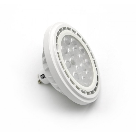 LED ΛΑΜΠΑ AR111 GU10 15W 230VAC 24° 3000Κ ΘΕΡΜΟ