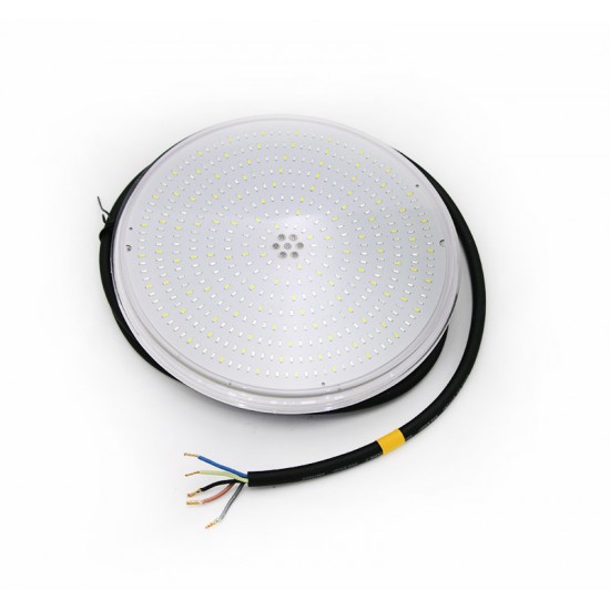 LED ΛΑΜΠΑ ΠΙΣΙΝΑΣ ΡΗΤΙΝΗΣ 30W 12VDC IP68 RGB+W 5 KAΛΩΔΙΑ