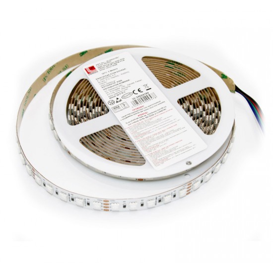 ΤΑΙΝΙΑ LED 5m 24VDC 18W/m 5050 90LED/m RGB IP20