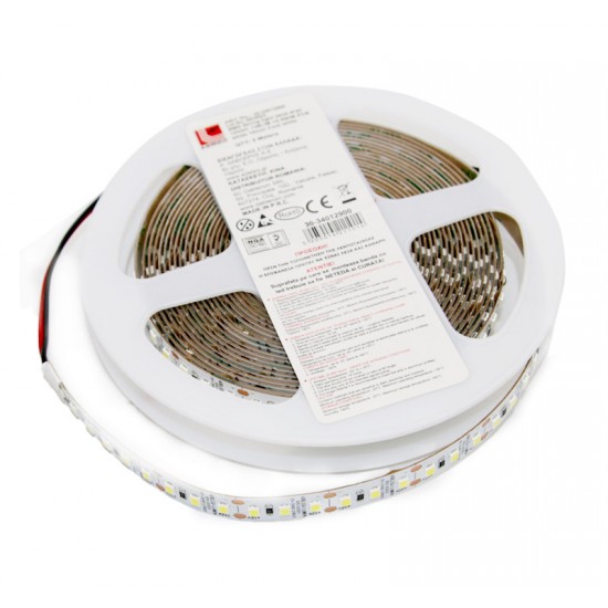 ΤΑΙΝΙΑ LED 5m 12VDC 14.4W/m 2835 138LED/m ΨΥΧΡΟ 6500K IP20