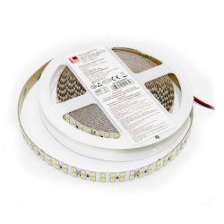 ΤΑΙΝΙΑ LED ΑΥΤ.5m 24VDC 24W/m 252LED/m 2835 ΛΕΥΚO IP54