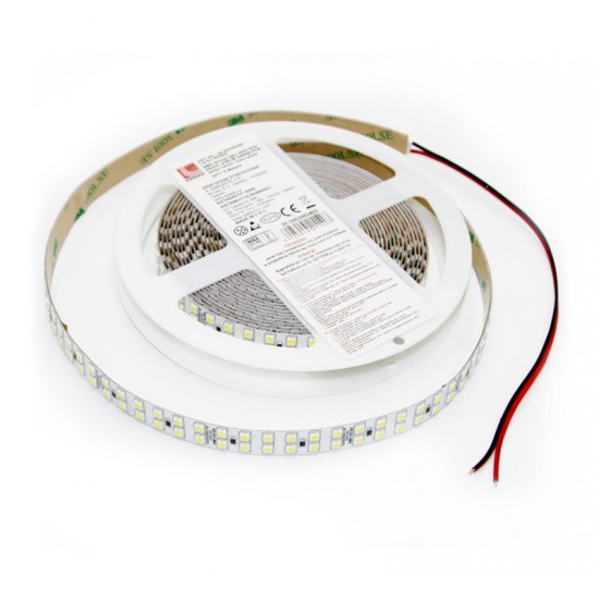 ΤΑΙΝΙΑ LED  ΑΥΤ. 5m 24VDC 24W/m 252LED/m ΨΥΧΡΟ 6500K IP54