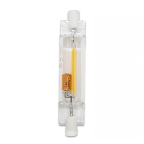 LED ΛΑΜΠΑ COB ΤΥΠΟΥ ΙΩΔΙΝΗΣ J78 ΓΙΑ ΝΤΟΥΙ R7S 230V 4,5W ΘΕΡΜΟ