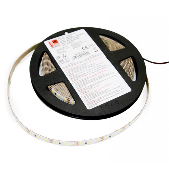 ΤΑΙΝΙΑ LED 5m 12VDC 9.6W/m 2835 120LED/m ΛΕΥΚΟ 4000K IP54