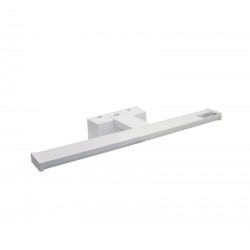 ΦΩΤΙΣΤΙΚΟ LED ΛΟΥΤΡΟΥ ΑΛΟΥΜ.&PC 60cm 12W IP44 4000K ΛΕΥΚΟ ΜΕ ΒΑΣΗ