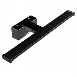 ΦΩΤΙΣΤΙΚΟ LED ΛΟΥΤΡΟΥ ΑΛΟΥΜ.&PC 60cm 12W IP44 4000K ΜΑΥΡΟ ΜΕ ΒΑΣΗ