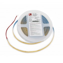ΤΑΙΝΙΑ COB LED 5m 24VDC 8W/m 320LED/m 3000K ΘΕΡΜΟ IP54