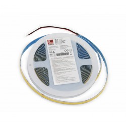 ΤΑΙΝΙΑ COB LED 5m 24VDC 14W/m 480LED/m 4000K ΛΕΥΚΟ IP54