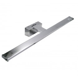 ΦΩΤΙΣΤΙΚΟ LED ΛΟΥΤΡΟΥ ΑΛΟΥΜ.&PC 80cm 15W IP44 4000K ΣΑΤΙΝΕ ΜΕ ΒΑΣΗ