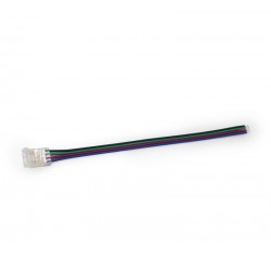 ΤΡΟΦΟΔΟΣΙΑ ΜΕ ΚΑΛΩΔΙΟ ΓΙΑ ΤΑΙΝΙA LED COB RGB 10mm
