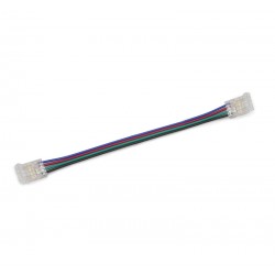 ΜΟΥΦΑ ΜΕ ΚΑΛΩΔΙΟ ΓΙΑ ΤΑΙΝΙA LED COB RGB 10mm