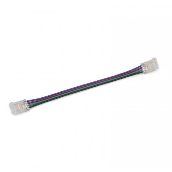 ΜΟΥΦΑ ΜΕ ΚΑΛΩΔΙΟ ΓΙΑ ΤΑΙΝΙA LED COB RGB 10mm