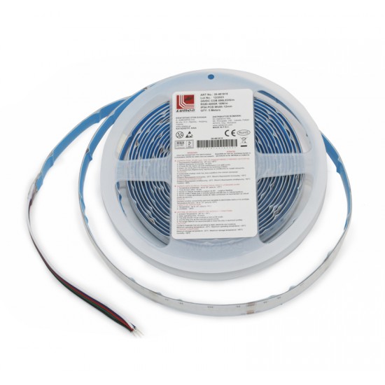 ΤΑΙΝΙΑ COB LED 5m 24VDC 16W/m 896 LED/m RGB+ΛΕΥΚΟ IP54 ΤΑΙΝΙΑ COB LED 5m 24VDC 16W/m 896 LED/m RGB+ΛΕΥΚΟ IP54