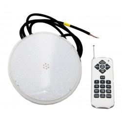 LED ΛΑΜΠΑ ΠΙΣΙΝΑΣ ΡΗΤΙΝΗΣ 24W 12AC IP68 RGB 2ΚΑΛ.&CONTROL