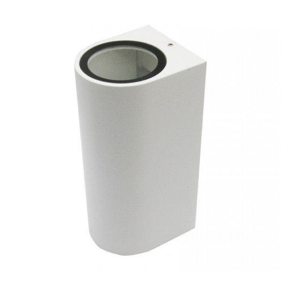 ΣΠΟΤ ΑΛΟΥΜ. ΕΠΙΤΟΙΧΟ ΟΒΑΛ ΔΙΠΛΗΣ ΚΑΤΕΥΘ. 2XGU10 ΛΕΥΚΟ